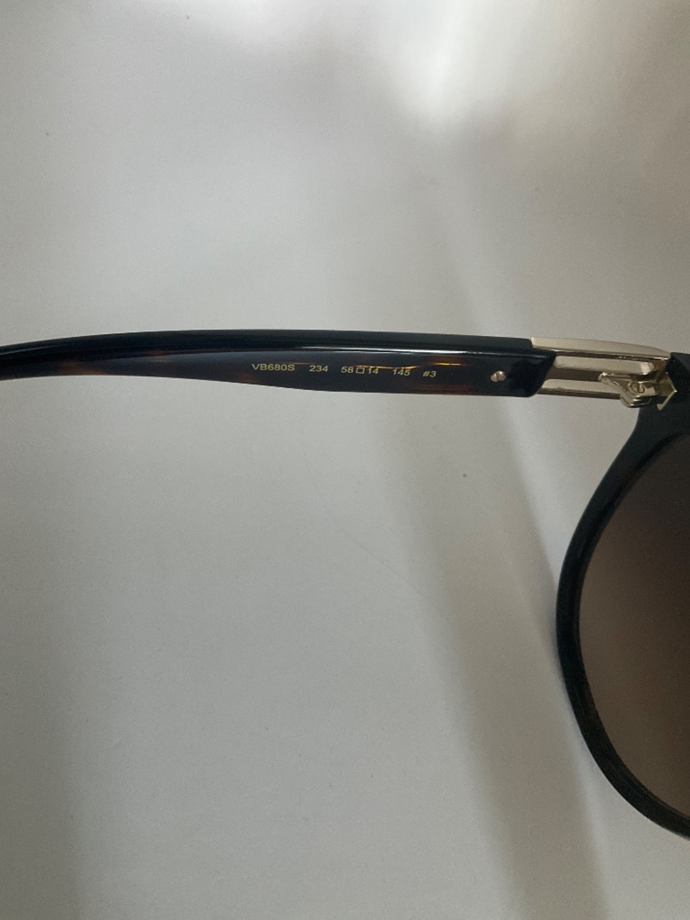 VICTORIA BECKHAM SUNGLASSES - DARK HAVANA - Picture 8 of 8